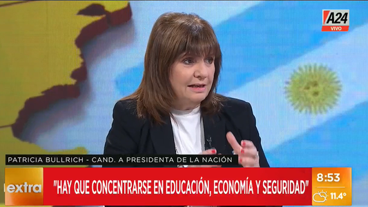 Patricia Bullrich anticipó que buscará endurecer el código procesal penal