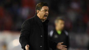 Gallardo: Sencillamente no jugamos bien y no pudimos hacer pie futbolísticamente