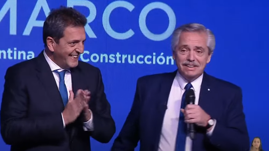 El sorpresivo elogio de Alberto Fernández a Sergio Massa: Acaban de escuchar al futuro...