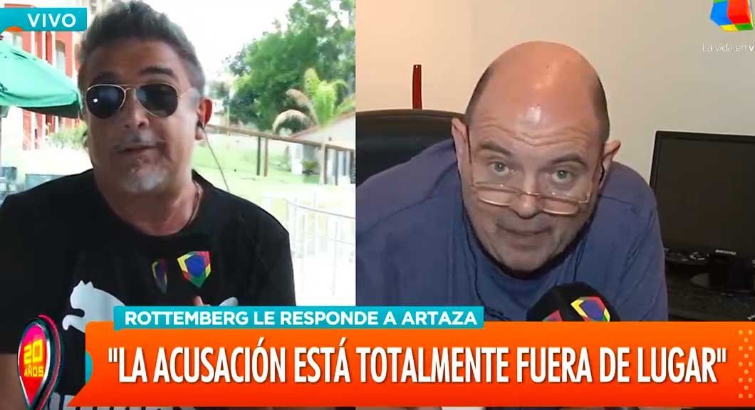 Fuerte cruce entre Nito Artaza y Carlos Rottemberg por el corte de entradas en las boleterías