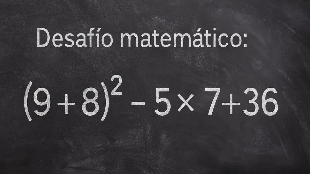 La regla esencial para resolver este desafío matemático es conocido como PEMDAS (por sus siglas en inglés) o jerarquía de operaciones.