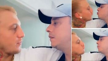 El Dipy y El Polaco, reconciliación y piquito