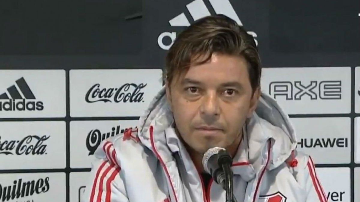 Gallardo le respondió a Angelici: “La imagen habla por si sola”