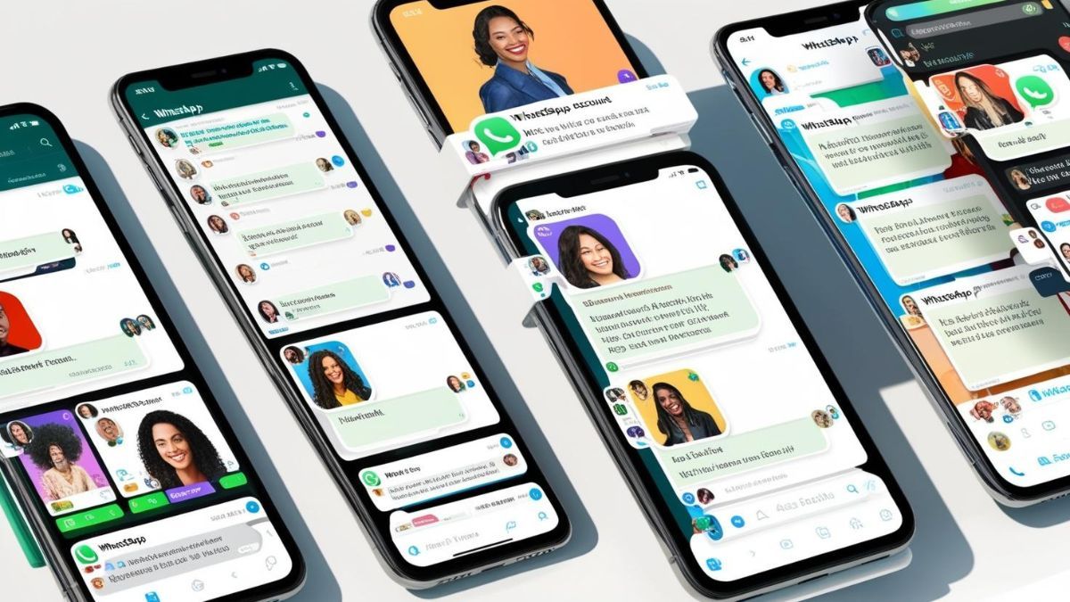 WhatsApp permitirá usar varias cuentas en un mismo celular: qué necesitás para acceder a esta función. (Foto: CANVA IA)