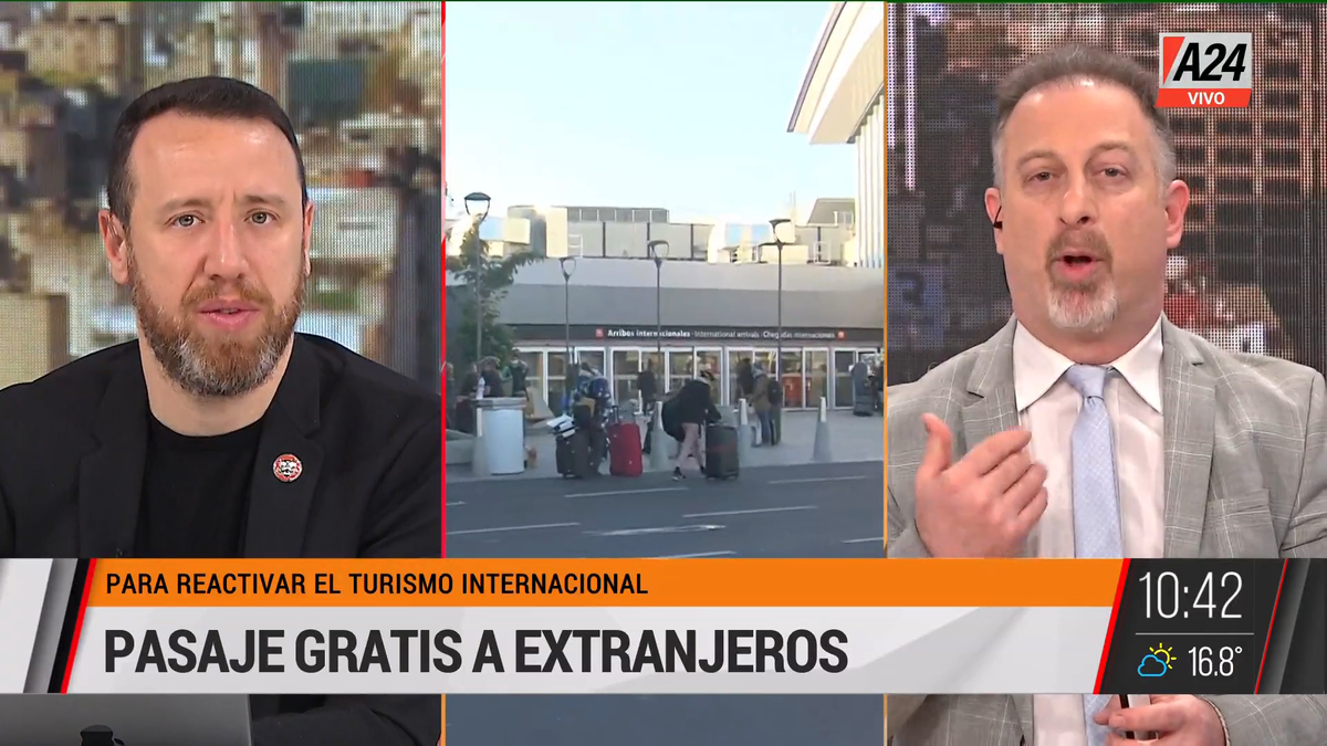 Pasajes gratis a extranjeros: ¿quiénes y cómo se accedería? (Captura de Tv)