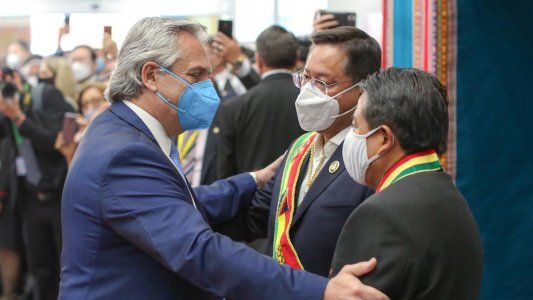 Alberto Fernández en la Quiaca: Evo vuelve a su casa