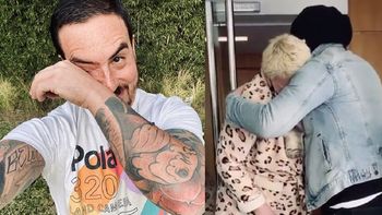 La foto del nuevo abrazo de Carmen Barbieri y Federico Bal con un mensaje a Alberto Fernández