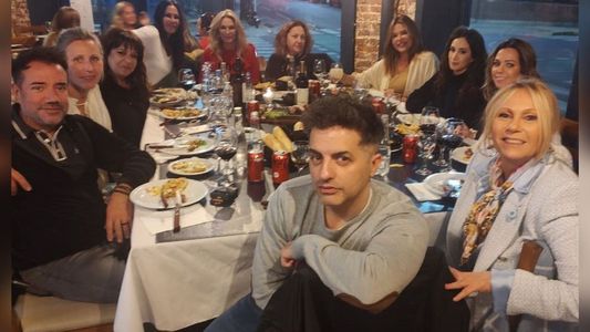 Así fue la cena de despedida de Ana Rosenfeld con Ángel de Brito y el resto de las angelitas