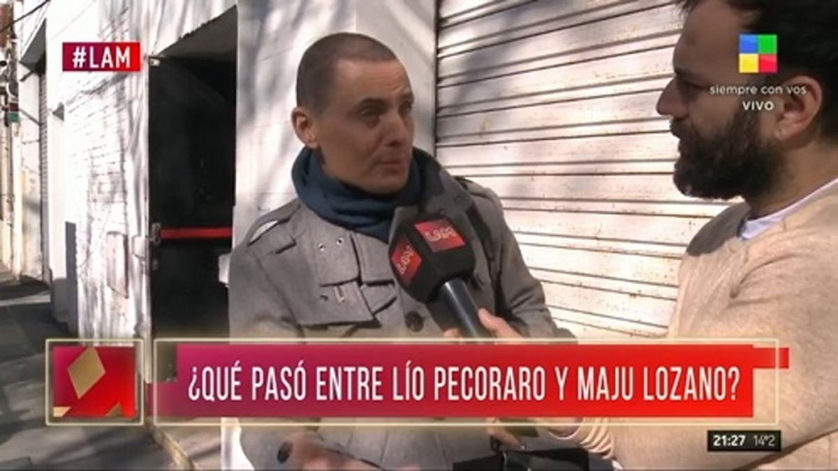 L&iacute;o Pecoraro habl&oacute; de su salida del programa de Maju Lozano en El Nueve en LAM (Am&eacute;rica TV).&nbsp;