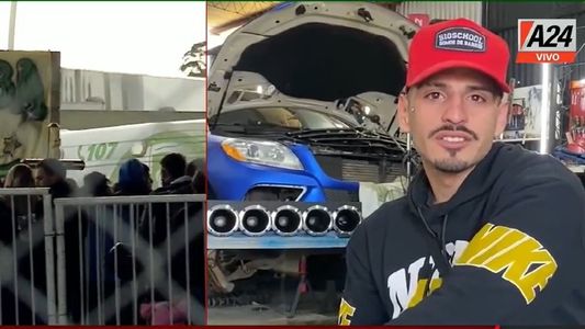 Último adiós: cientos de personas despiden a El Noba en Florencio Varela