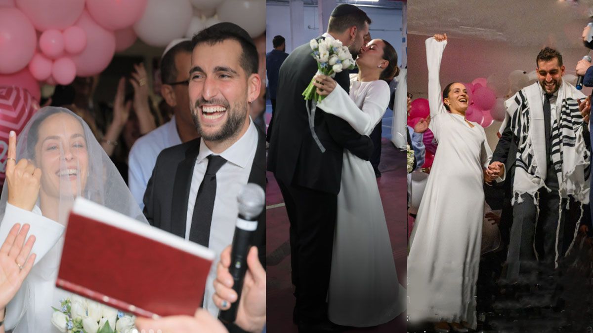 La insólita solución de un argentino para casarse en Israel pese a los bombardeos. (Foto: A24.com)