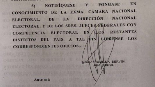 Alerta peronismo: la jueza Servini intervino el PJ nacional y puso a Barrionuevo a cargo de todo
