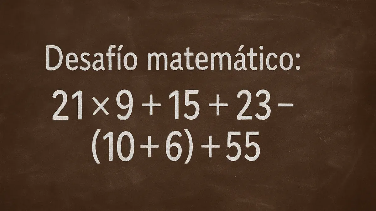 La regla esencial para resolver este desafío matemático es conocido como PEMDAS (por sus siglas en inglés) o jerarquía de operaciones.