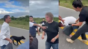 Agredieron al diputado Federico Pelli mientras entregaba ayuda a damnificados por las inundaciones en Tucumán