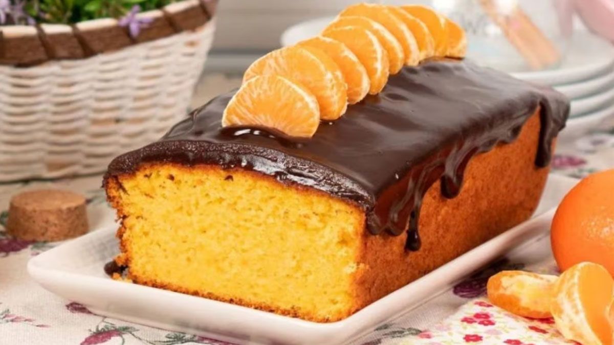 Budín de mandarina y chocolate: la receta que va a cambiar todas tus meriendas