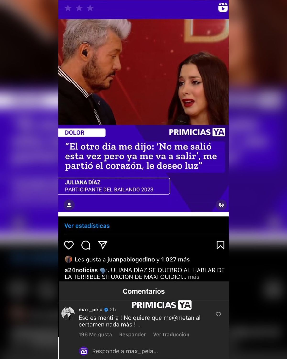 Juliana Díaz apuntó como nunca antes contra Maxi Guidici tras su fuerte  acusación hacia ella