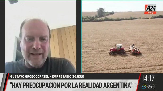 Grobocopatel: Hay preocupación por la realidad argentina