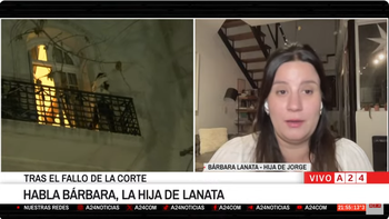 barbara lanata tras el fallo contra cristina: es algo en lo que mi papa trabajo mucho