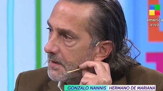 Gonzalo Nannis ventiló una historia familiar atroz: Mi papá la quiso matar a mi hermana