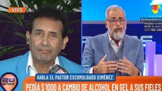 Picante cruce entre Jorge Rial y el Pastor Giménez: “No somos socios de tus mentiras”