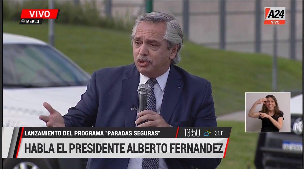 En el acto