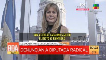 Escándalo con una diputada que le cobraba la mitad del sueldo a sus empleados