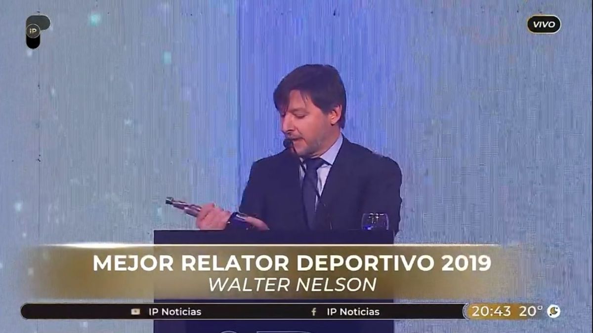 Premios Martín Fierro de Radio 2022: Walter Nelson ganó como relator deportivo