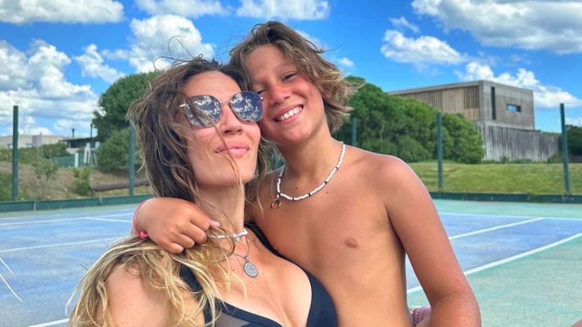 Jimena Barón y Momo