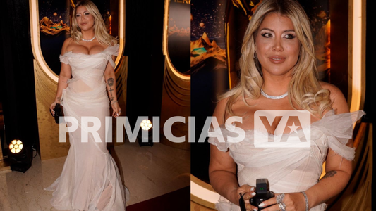 Wanda Nara sorprendió en los Martín Fierro llevando una filmadora y dejó mudo a Iván de Pineda al revelar qué grabó