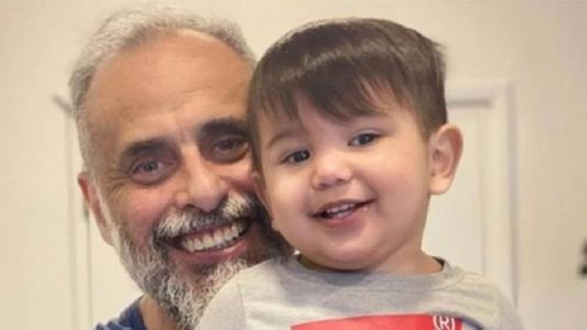 Antes de que More se instale en Carlos Paz, Jorge Rial disfrutó una tarde con su nieto: “Feliz”