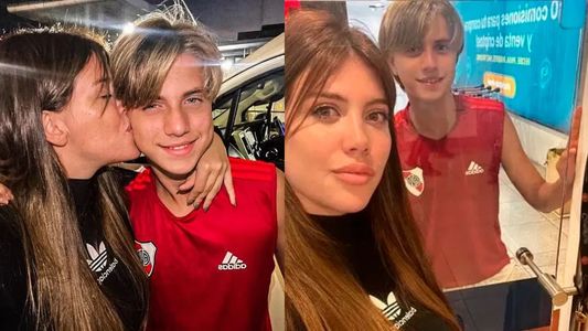 El radical cambio de look de Valentino, el hijo de Wanda Nara y Maxi López, en su nueva etapa como futbolista