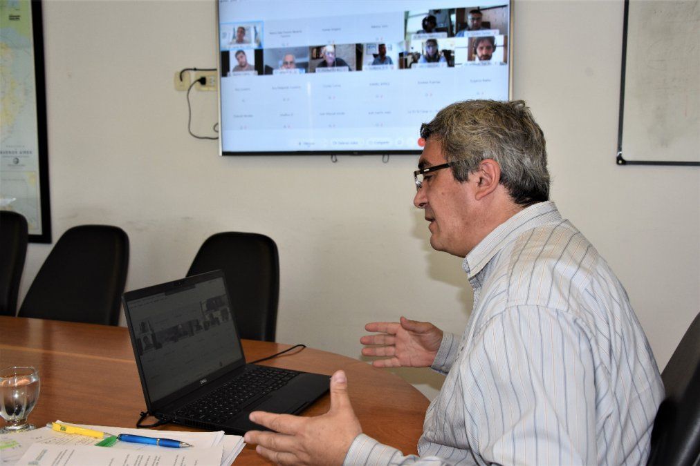 El ministro Javier Rodríguez habló con los medios de manera remota.