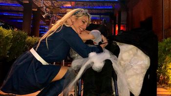 Vicky Xipolitakis puso en venta su vestido de novia por una justa causa: Jere nos necesita