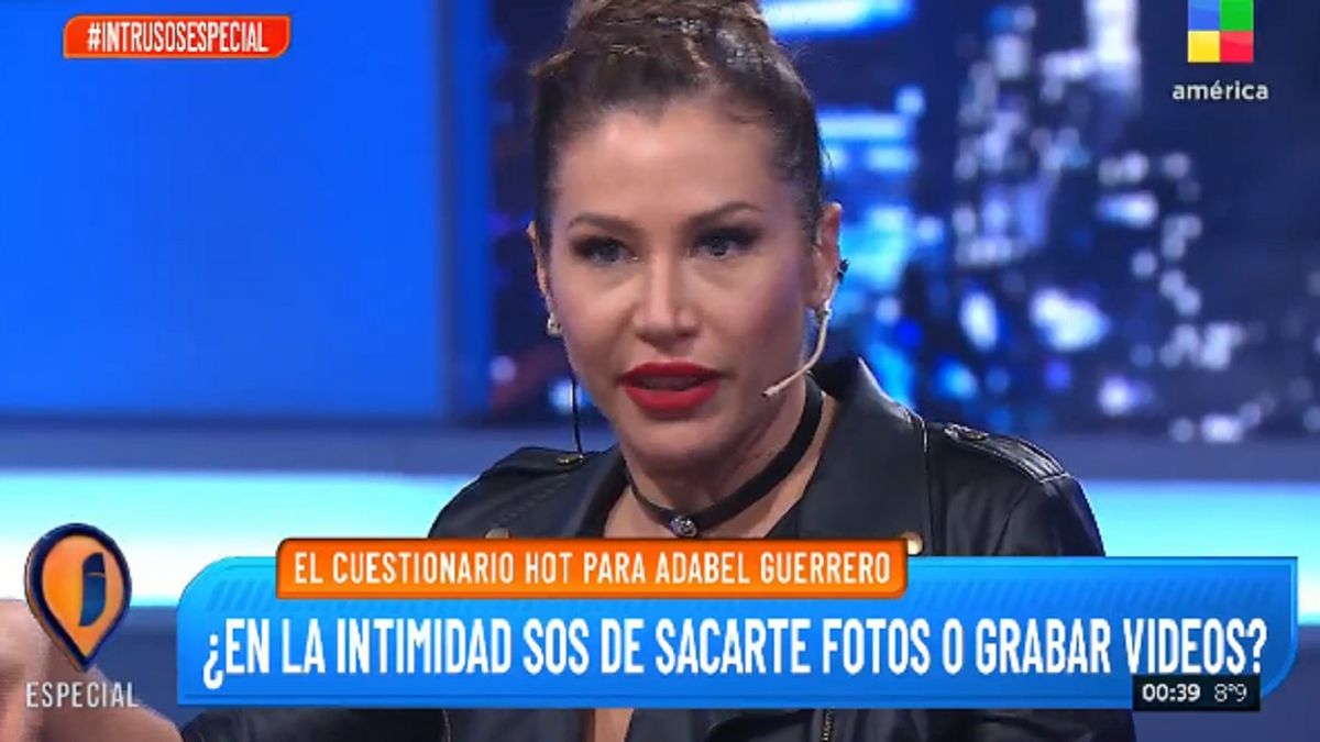 Adabel Guerrero eligió a una famosa para tener sexo
