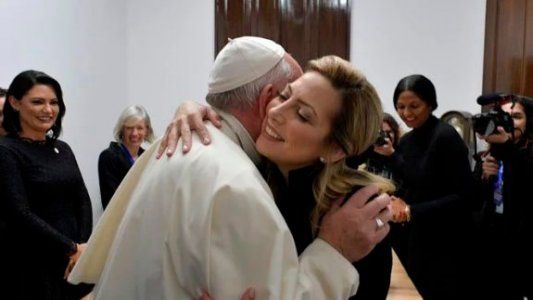 Fabiola Yañez, la primera dama argentina, se reunió con el Papa Francisco en El Vaticano