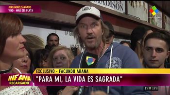 Facundo Arana: Cuando digo que la mujer es sagrada, no la estoy cosificando