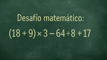 Desafío Matemático: muy pocos lo resuelven en menos de 10 segundos