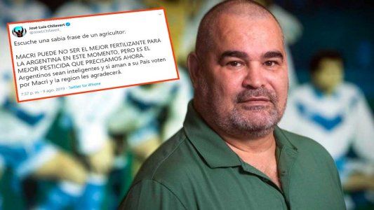 El particular mensaje de Chilavert a favor de Macri que desató la polémica