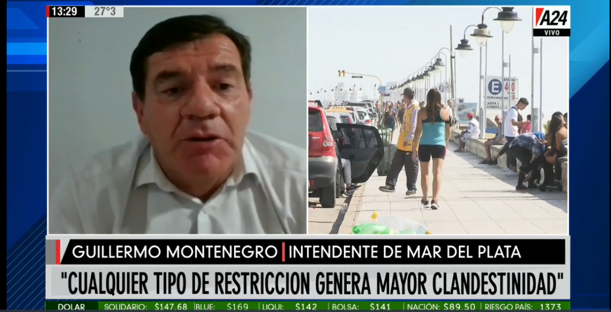 Guillermo Montenegro, sobre las fiestas clandestinas en Mar del Plata: No veo posibilidad de que los jóvenes se queden viendo Netflix en la casa