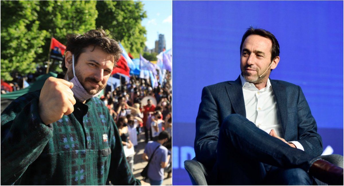 Juan Grabois y Marcos Galperin.