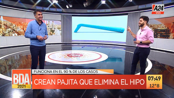 Insólito: crean el mejor remedio casero para curar el hipo, un sorbete mágico. (Captura de Tv) Insólito: crean el mejor remedio casero para curar el hipo, un sorbete mágico. (Captura de Tv)