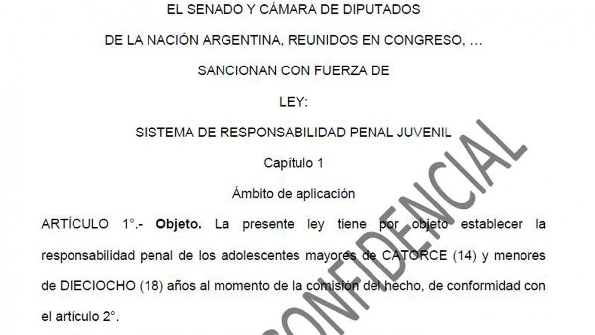 Adelanto A24.com: el proyecto de Sistema de responsabilidad juvenil que baja la edad de imputabilidad a los 14 años