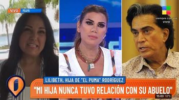 Lilibeth, la hija de El Puma Rodríguez en diálogo con Intrusos.