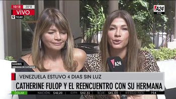 Fulop y su hermana Maribel: Pasamos momentos de mucha angustia, hacía ocho años que no nos veíamos