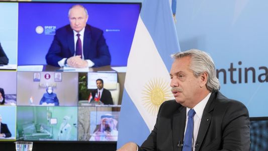 Alberto Fernández habló sobre la guerra en Ucrania y pidió a Rusia que ponga fin a sus ataques