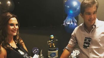 El baby shower de Roque, el hijo que esperan Granata y Squarzon