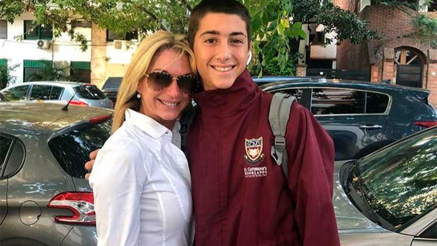 El hijo de Yanina y Diego Latorre se hizo un tatuaje homenaje a su madre y abuela, pero no se dio cuenta de un error
