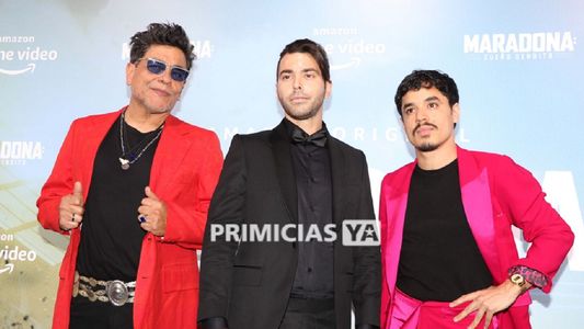 Las fotos de la presentación de Sueño Bendito, la serie que cuenta la vida de Diego Maradona