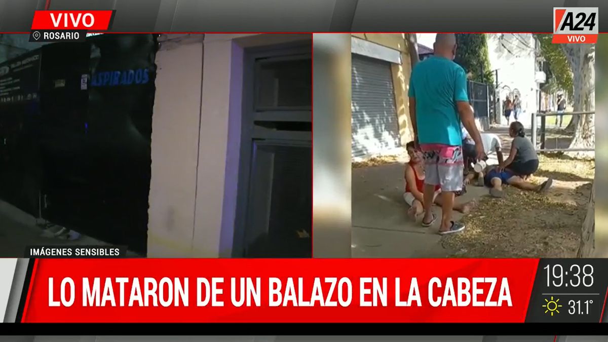 Mataron a una nueva persona en Rosario y ya son 65 personas en 64 días. (Foto: A24)