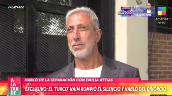 El Turco Naim rompió el silencio sobre el divorcio con Emilia Attias: Hay que hacer una separación legal